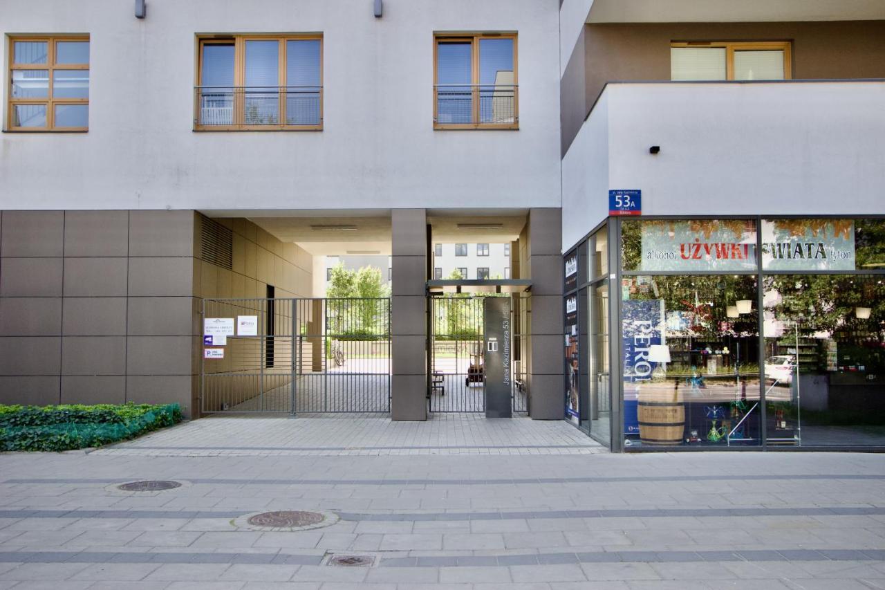 Mp Rent- 48M, Klimatyzacja, Ogrodek, Parking, Jana Kazimierza, Travellerrevawards2024 Apartman Varsó Kültér fotó